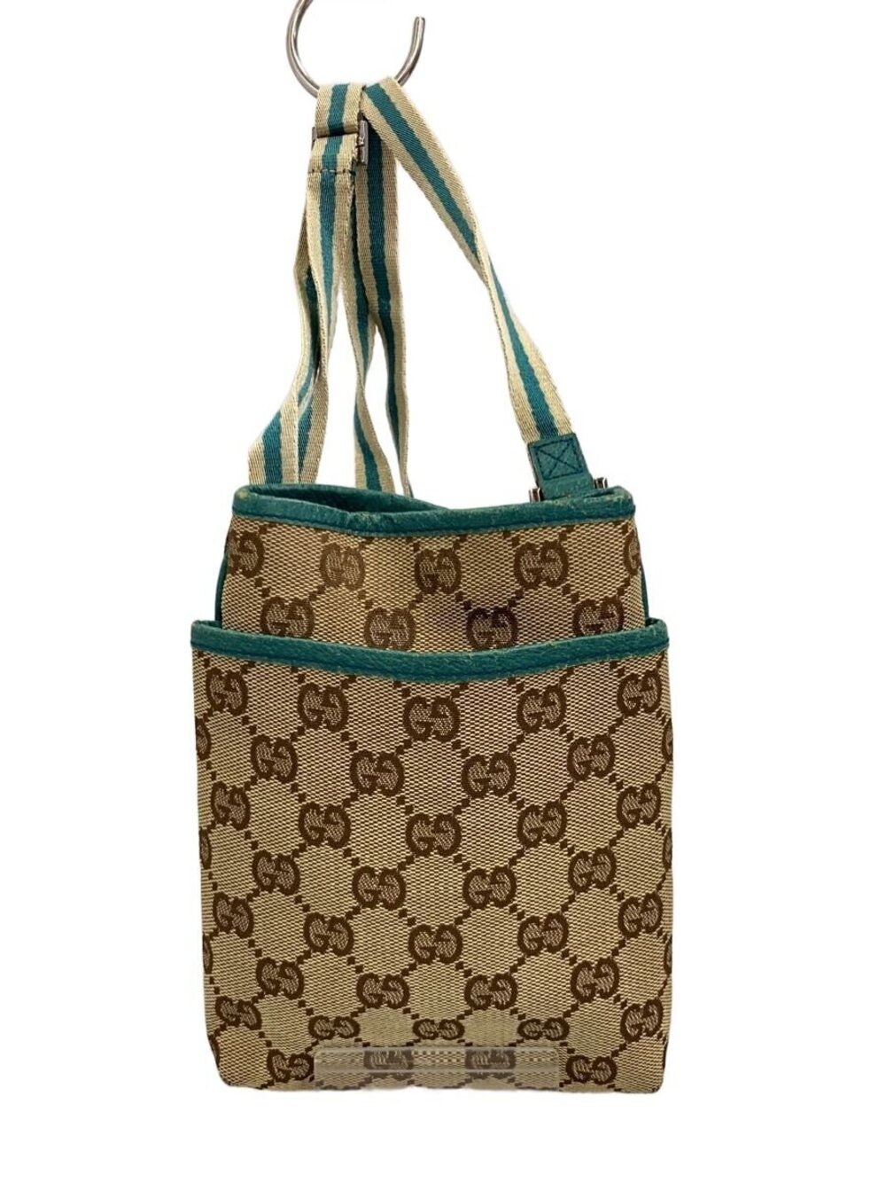 Gucci Shoulder Bag GG Canvas Blue All over